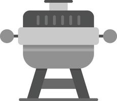 conception d'icône créative grill vecteur