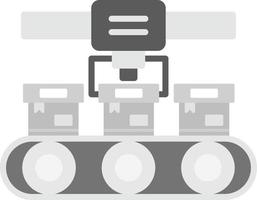 conception d'icône créative de bande transporteuse vecteur