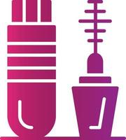 conception d'icône créative mascara vecteur