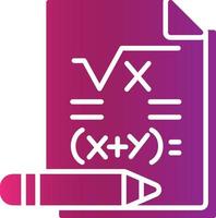 conception d'icônes créatives mathématiques vecteur