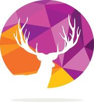 logo de chasse, cerf, vecteur de cerf, chasse aux animaux