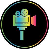 conception d'icône de vecteur de caméra vidéo