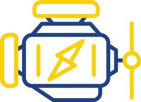 conception d'icône de vecteur de moteur de voiture