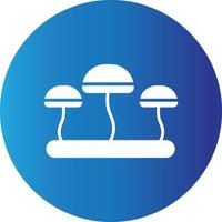 icône de création de champignon vecteur