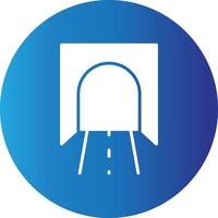 icône de création de tunnel vecteur
