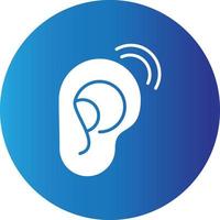 icône de création auditive vecteur