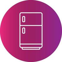 icône de création de réfrigérateur vecteur