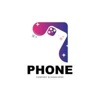 logo smartphone, vecteur électronique de communication, conception de téléphone moderne, pour le symbole de la marque de l'entreprise