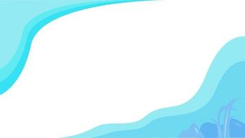 arrière-plan bleu de la mer avec espace de copie et vue sous-marine, adapté à l'arrière-plan du dépliant, à l'arrière-plan de l'affiche, à l'arrière-plan de la présentation, etc. vecteur