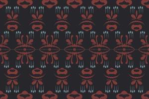 ethnique ikat aztèque batik textile modèle sans couture conception de vecteur numérique pour impression saree kurti borneo tissu frontière brosse symboles swatches designer