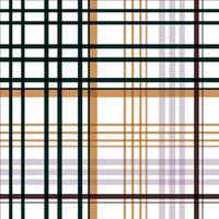 La texture sans couture du motif à carreaux à carreaux est un tissu à motifs composé de bandes entrecroisées, horizontales et verticales de plusieurs couleurs. les tartans sont considérés comme une icône culturelle de l'écosse. vecteur