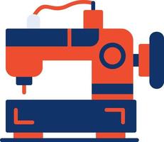 conception d'icône créative de machine à coudre vecteur