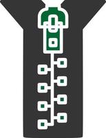 conception d'icônes créatives zip vecteur