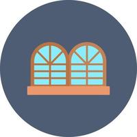 conception d'icône créative de fenêtre vecteur