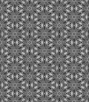 motif abstrait sans couture noir et blanc. arrière-plan et toile de fond. conception ornementale en niveaux de gris. vecteur