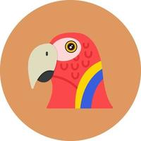 conception d'icône créative perroquet vecteur