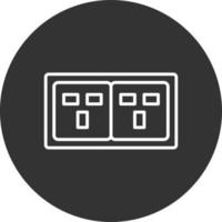 conception d'icône créative socket vecteur