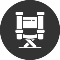 chaise d'administration conception d'icônes créatives vecteur