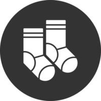 conception d'icônes créatives de chaussettes vecteur