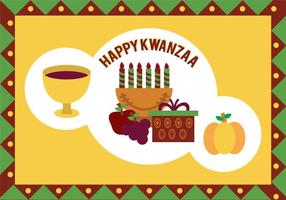 Kwanzaa illustration vectorielle vecteur