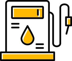 conception d'icône créative de carburant vecteur