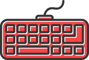 conception d'icône créative clavier vecteur