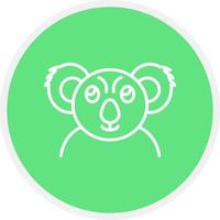 conception d'icône créative koala vecteur