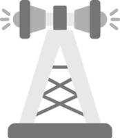 conception d'icône créative d'antenne vecteur