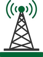 conception d'icône créative d'antenne vecteur