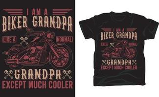 meilleur design de t-shirt de motard vecteur