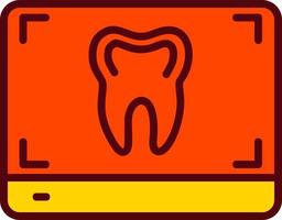 icône de vecteur de rayons X