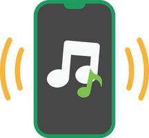 application lecteur de musique vecteur