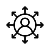 illustration vectorielle de connexion de profil sur un fond. symboles de qualité premium. icônes vectorielles pour le concept et la conception graphique. vecteur