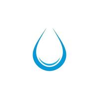 goutte d'eau logo modèle vecteur icône illustration