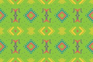 fond de motif ethnique. tapis à motifs traditionnels c'est un motif créé en combinant des formes géométriques. conception pour l'impression. utilisation dans l'industrie de la mode. vecteur