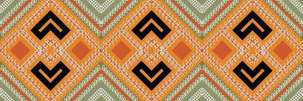 ethnique aztèque ikat modèle sans couture textile motif ikat modèle sans couture numérique vecteur conception pour impression saree kurti borneo tissu aztèque brosse symboles échantillons élégant