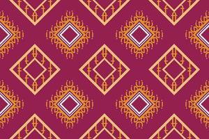 ethnique aztèque ikat modèle sans couture textile ikat tissu modèle sans couture conception de vecteur numérique pour impression saree kurti tissu bornéo aztèque brosse symboles échantillons élégant