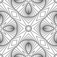 formes géométriques de maillage 3d sur fond blanc. formes géométriques des lignes noires. vecteur