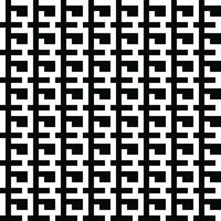 arrière-plan géométrique minimaliste. vecteur minimaliste abstrait et modèle sans couture de vecteur minimaliste blanc. texture abstraite élégante minimaliste. répétition des lignes géométriques tressées à partir de carreaux rectangulaires.