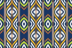 ethnique ikat bande batik textile modèle sans couture conception de vecteur numérique pour impression saree kurti borneo tissu frontière brosse symboles swatches designer