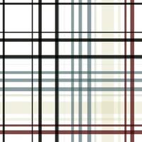 motif tartan abstrait textile sans couture les blocs de couleur résultants se répètent verticalement et horizontalement dans un motif distinctif de carrés et de lignes connu sous le nom de sett. le tartan est souvent appelé plaid vecteur