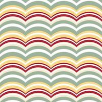 fond géométrique motif chevron ondulé pour papier peint, papier cadeau, impression de tissu, meubles. impression en zigzag. ornement peint inhabituel de coups de pinceau. vecteur