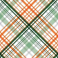 motifs à carreaux textile sans couture les blocs de couleur qui en résultent se répètent verticalement et horizontalement dans un motif distinctif de carrés et de lignes connu sous le nom de sett. le tartan est souvent appelé plaid vecteur