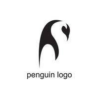 logo animal pingouin vecteur