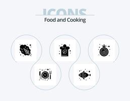 pack d'icônes de glyphe alimentaire 5 conception d'icônes. . légume. aliments. oignon. cuisine vecteur