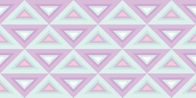 triangles colorés abstrait géométrique sans soudure de fond vecteur