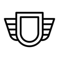 vecteur d'illustration de prix et icône de logo icône d'arme de l'armée parfaite.