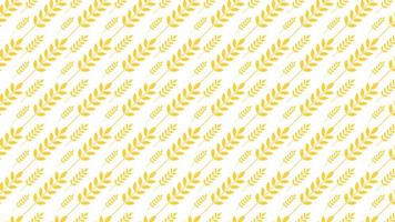 papier peint motif blé. symbole de l'avoine. espace libre pour le texte. signe de riz. papier peint à motif de riz. vecteur