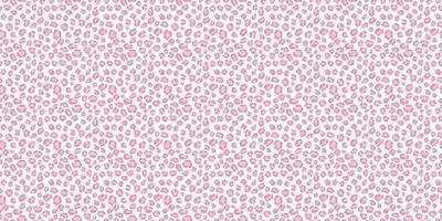 fond de motif vectoriel sans couture guépard, rose pastel, girly.