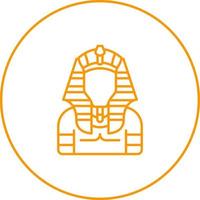 icône de vecteur de pharaon